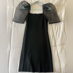 Endless Rose Black Mini Dress!